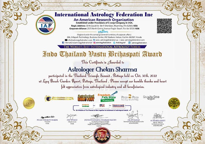 Astrologer Chetan Sharma