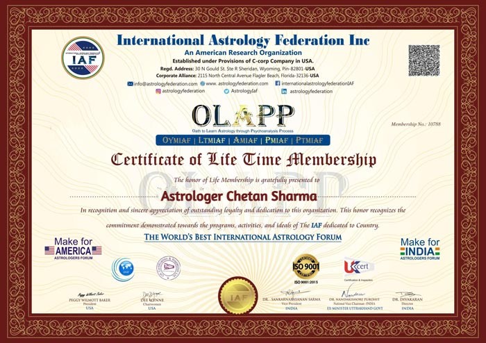 Astrologer Chetan Sharma